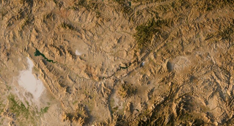 Turkey relief map