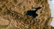 Topographic map Turkey