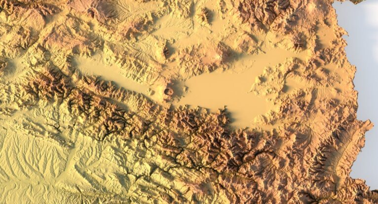 Turkey terrain