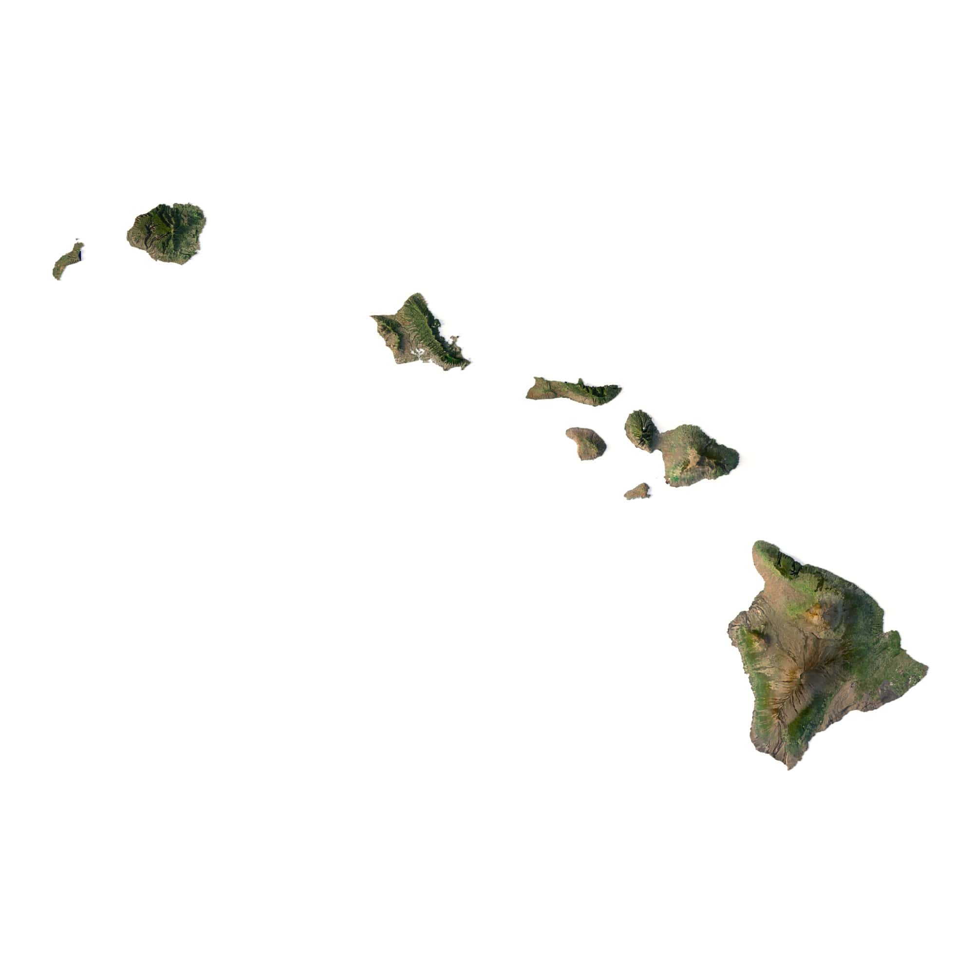 Hawaii 3D model Hawaii 3D model