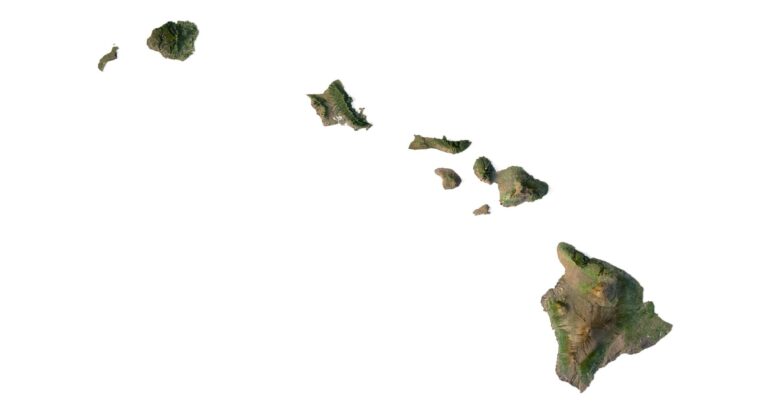 Hawaii 3D model