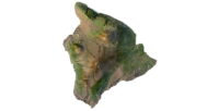 Hawaii 3d relief cnc files