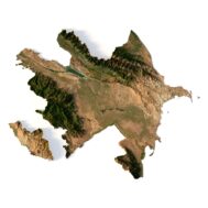 Explore Azerbaijan's terrain in 3D