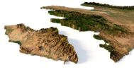 Azerbaijan's terrain comes to life in 3D