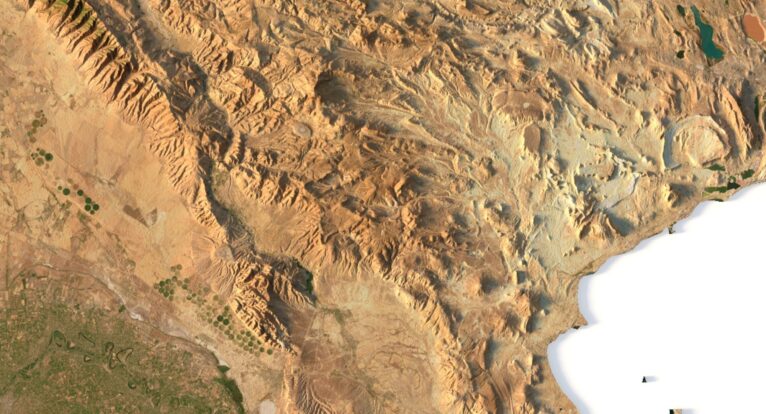 Buy 3D models of Azerbaijan's terrain