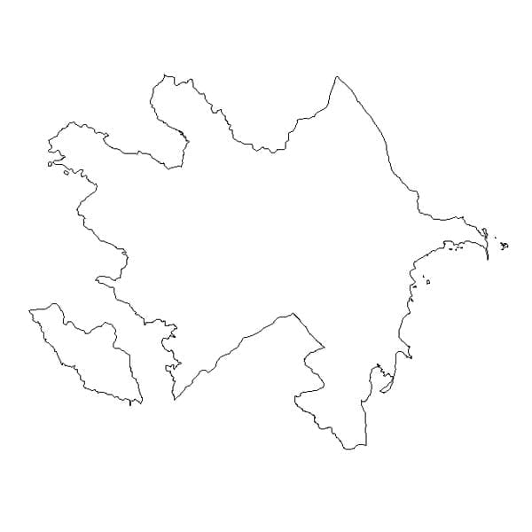 Azerbaijan Shapefile Azerbaijan Shapefile
