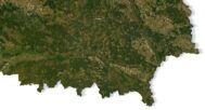 3D model of Belarus elevation