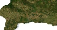 3D map of Belarus topography