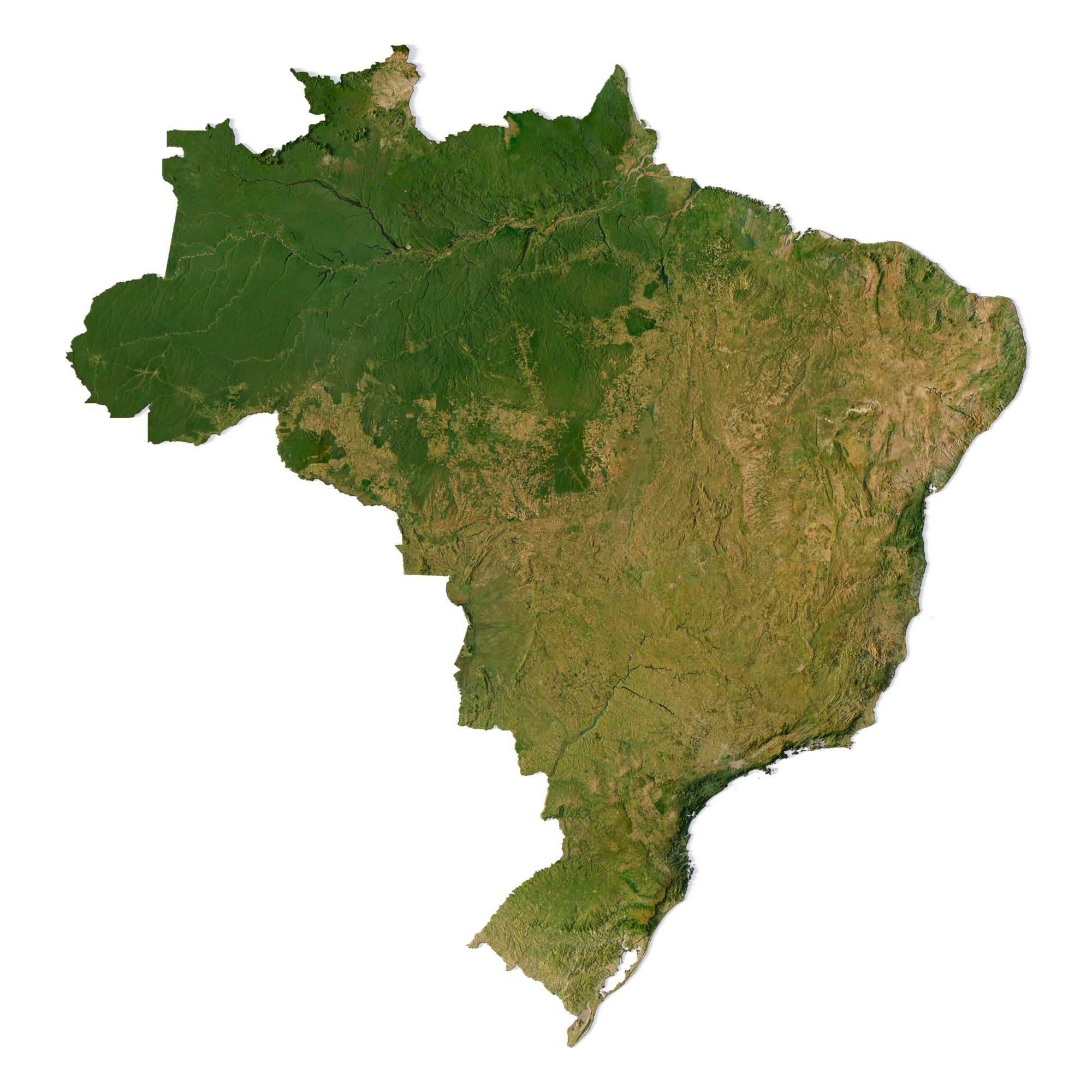 Brazil terrain Brazil terrain