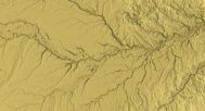STL 3D model of Brazil relief