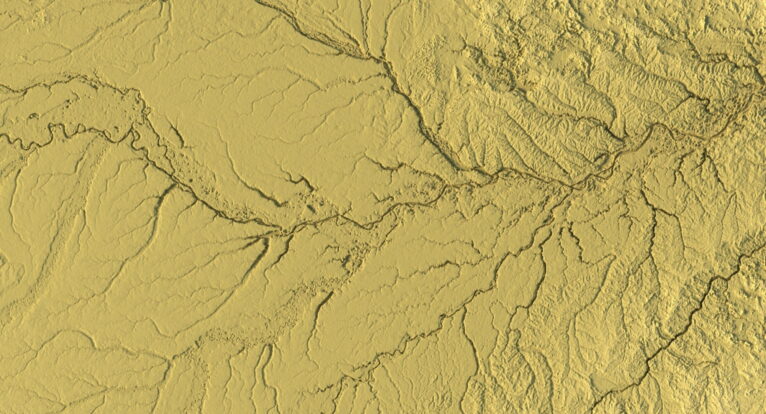 STL 3D model of Brazil relief
