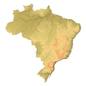 Brazil model C4D OBJ STL