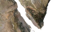 3D terrain model of Egypt