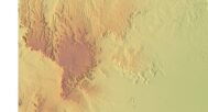 High-quality 3D model of Egypt geography
