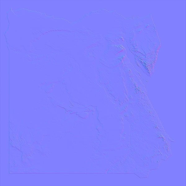 Egypt Normal Map Egypt Normal Map