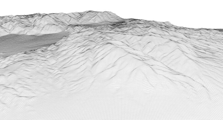 Greece 3D elevation model