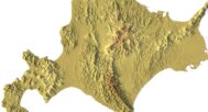 STL 3D model of Japan's relief