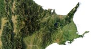 Japan 3D elevation model
