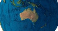 3D map of Earth topography