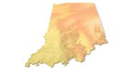 Indiana 3D model terrain - Image 11