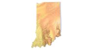 Indiana 3D model terrain - Image 4