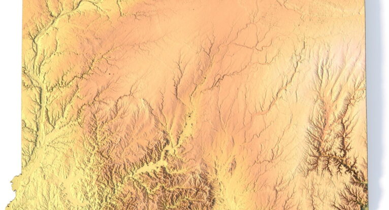 Indiana 3D model terrain - Image 8