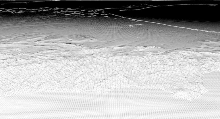 3D terrain model of Crimea