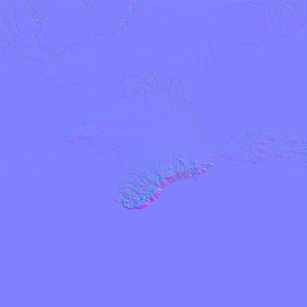 Crimea Normal Map Crimea Normal Map