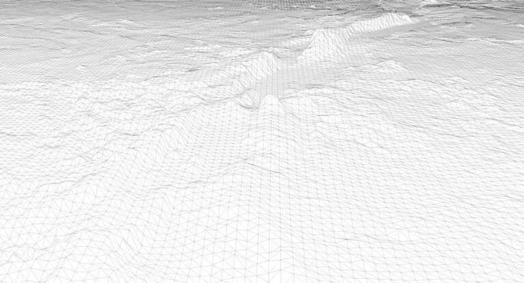 Africa 3D model terrain