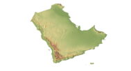 Arabian Peninsula 3D model in C4D format