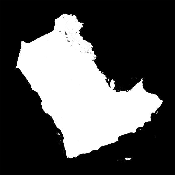 Arabian Peninsula Mask Arabian Peninsula Mask