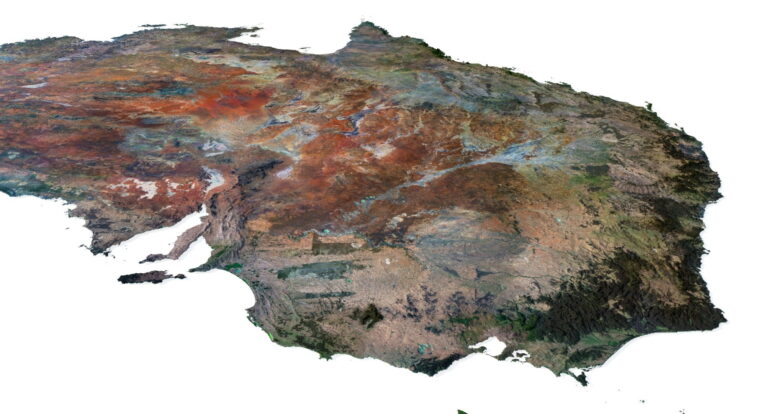 Australia 3D model