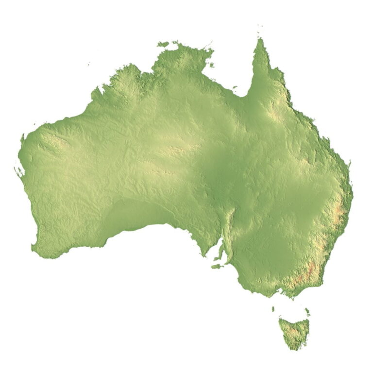 Map of Australia