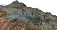 A detailed 3D terrain model of Australia, featuring mountains, valleys, and natural landscapes.