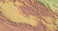 Topographic map China