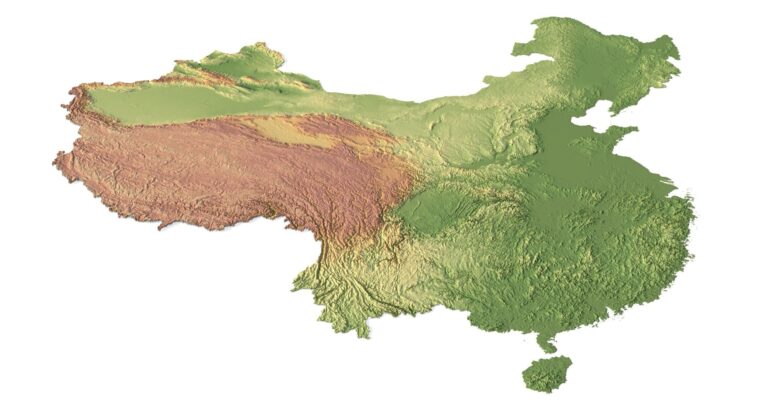 China 3D model in C4D format