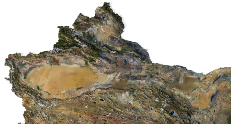 China map 3d model