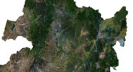 China relief map