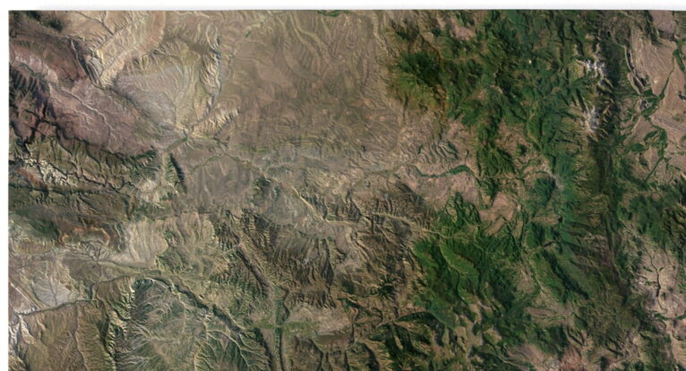 Colorado 3D map