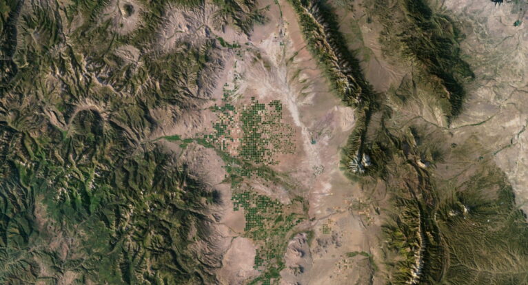 Topographic map Colorado