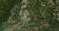Topographic map France