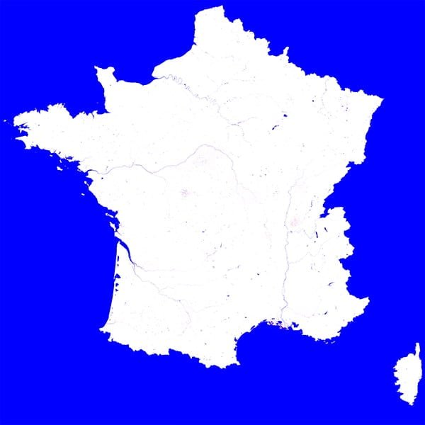 France Water Mask France Water Mask