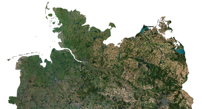 Germany 3D map