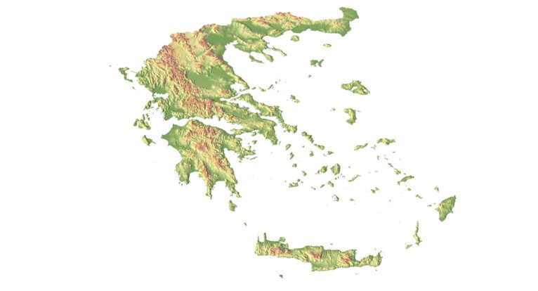 Greece model C4D OBJ STL