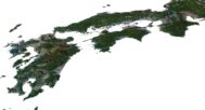 Japan 3D model in C4D format