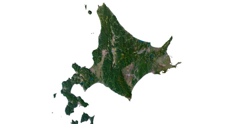 Japan 3D map