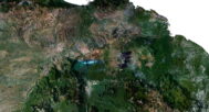 South America model C4D OBJ STL