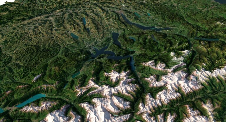 Switzerland map