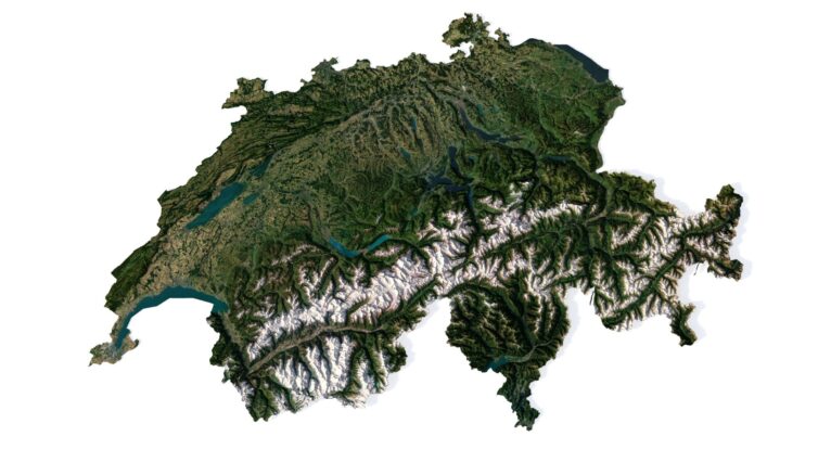 Switzerland buy 3d models