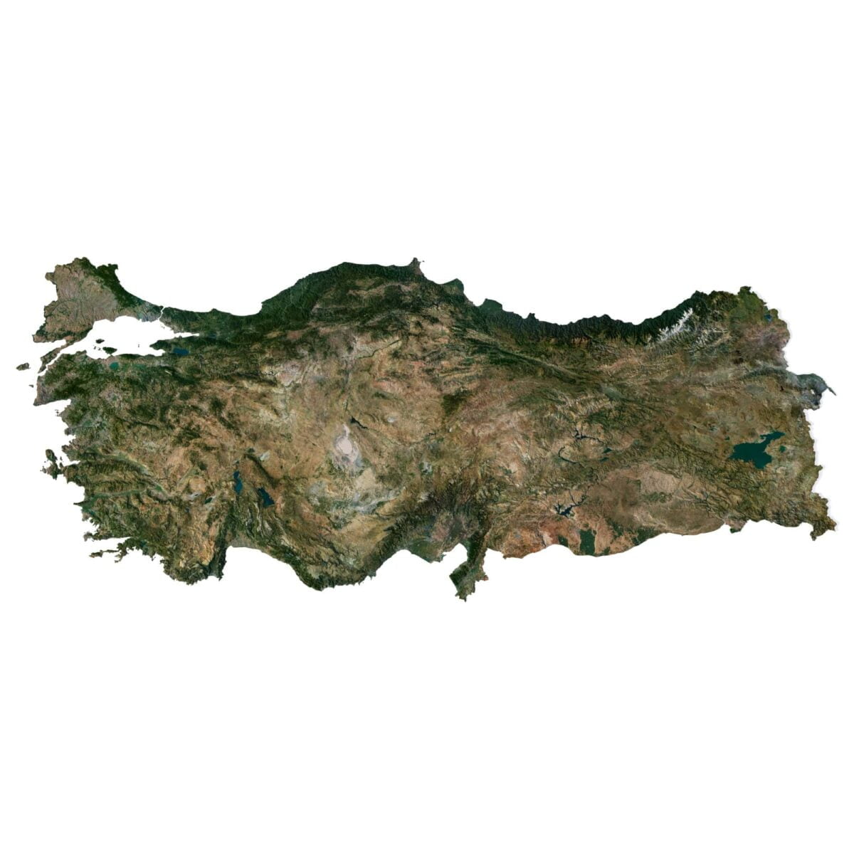 Turkey 3D model terrain Turkey 3D model terrain